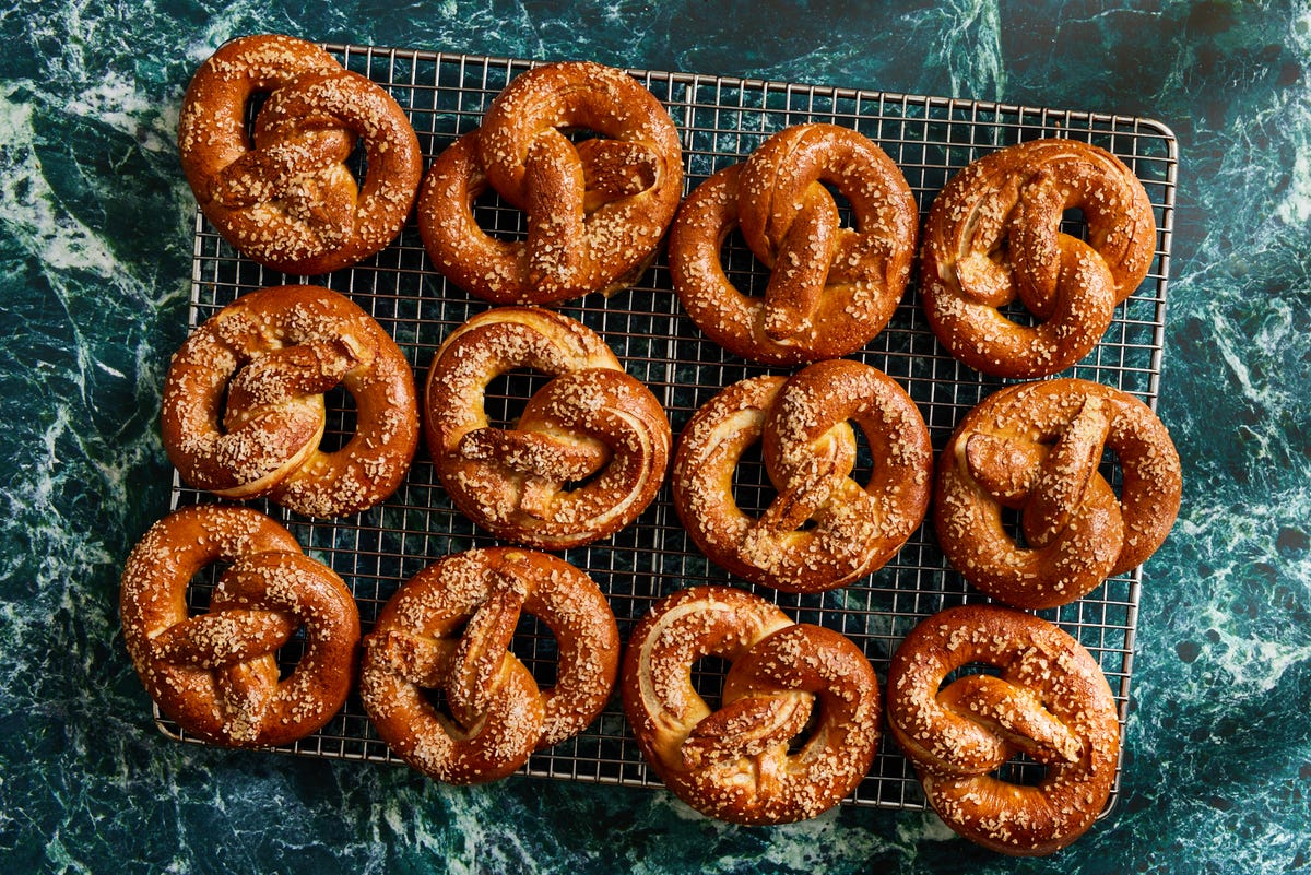 Homemade Soft Pretzels Recipe - How To Make Homemade Pretzels