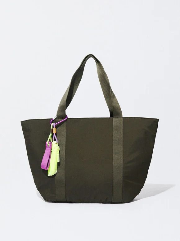 a black bag with a strap