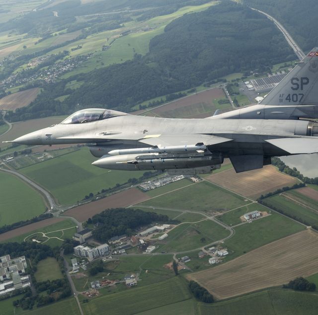 a us air force f 16 fighting falcon from the the 408th fighter squadron, spangdahlem air base, germany, flies a training sortie sept 9, 2015, over germany us air force photo by tech sgt jason robertsonreleased