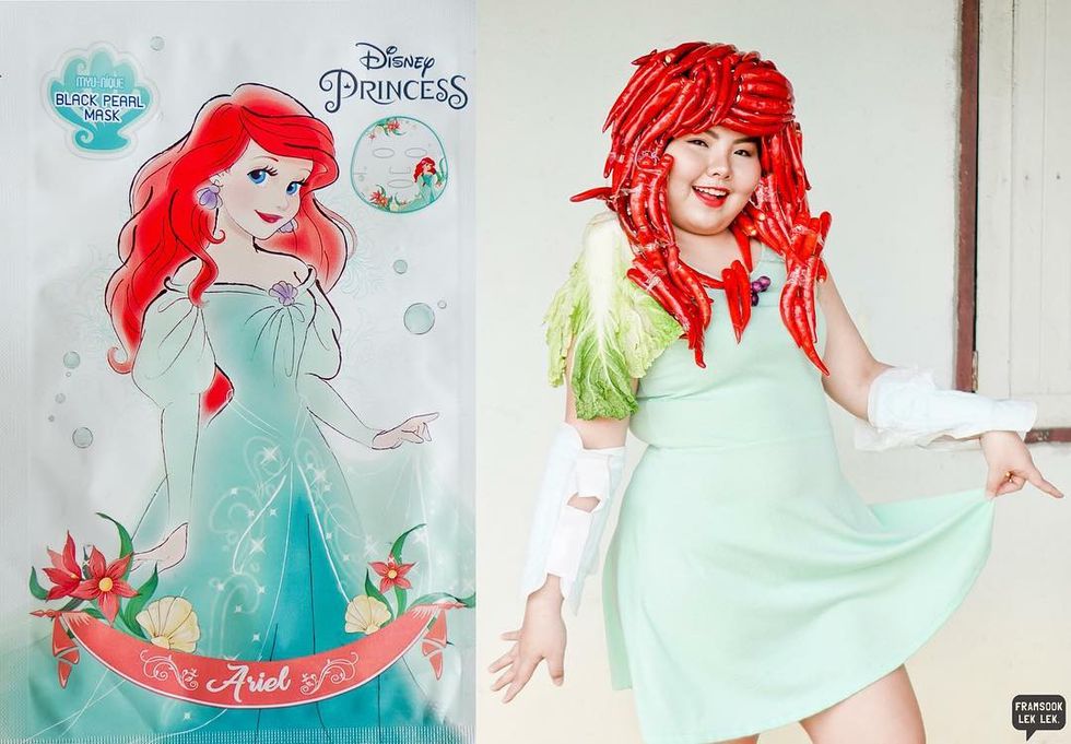 Costume, Fictional character, Illustration, Dress, Plant, Wig, Costume design, Sleeve, Style, Pattern, 