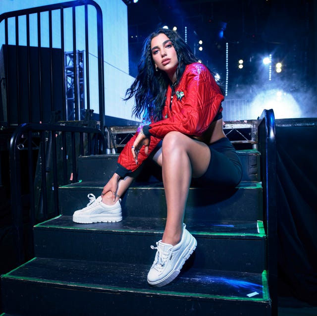 dua lipa mayze puma shoe mario sorrenti