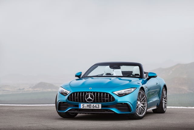 2023 MercedesAMG SL43 Gets 381 HP Thanks to F1 Tech