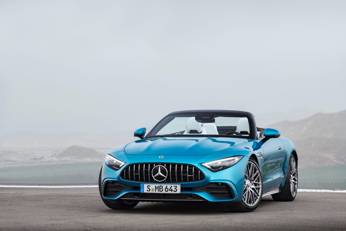 Mercedes-AMG SL43 Has a 375-HP Turbo-Four with F1 Tech