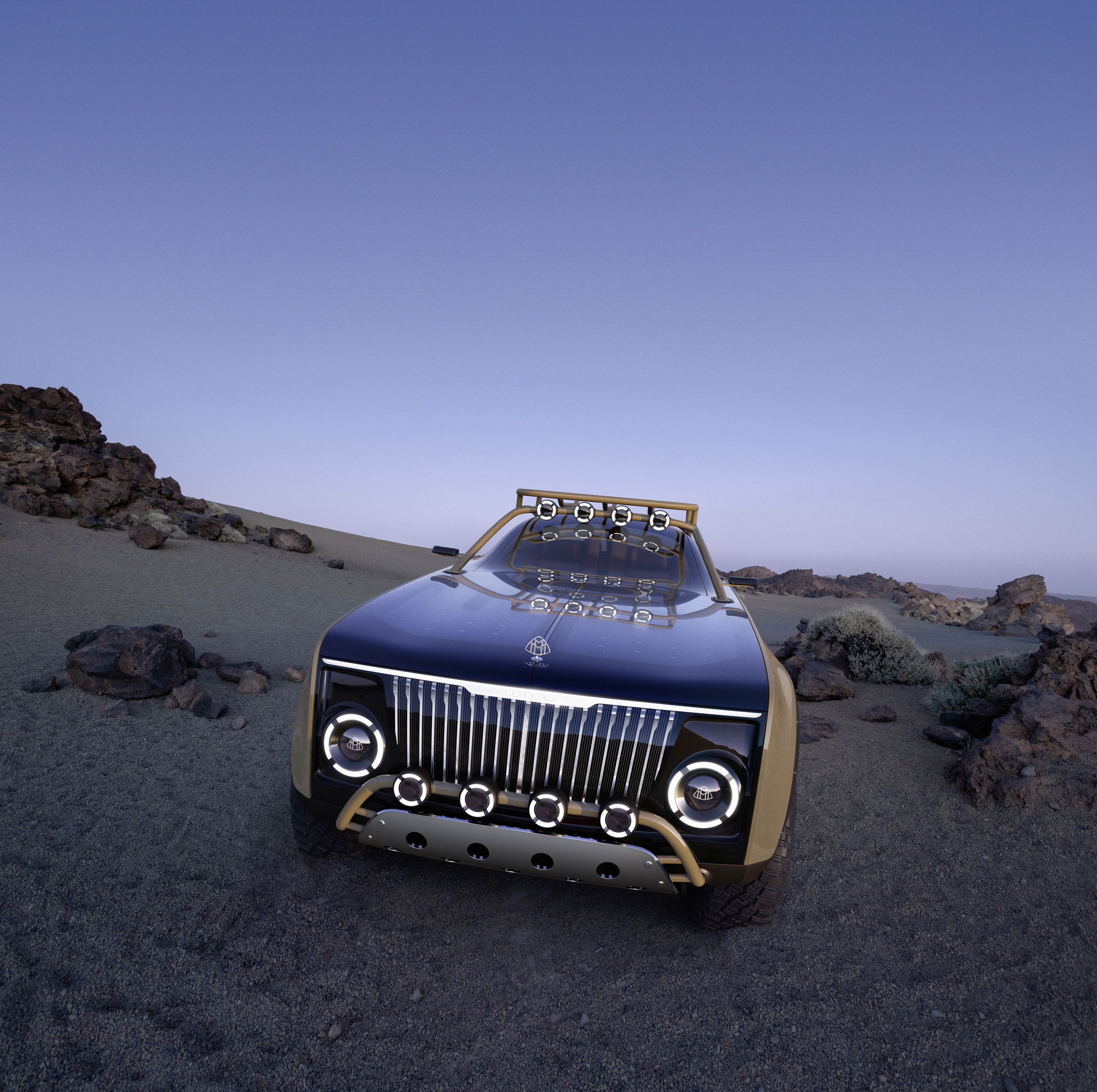 Project Maybach Is A High-Riding Luxury Off-Road Coupe Concept