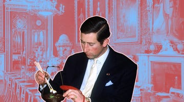prince charles eating