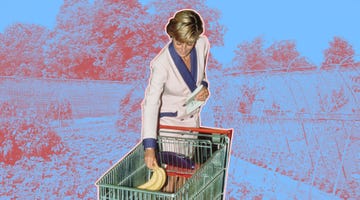princess diana grocery shopping