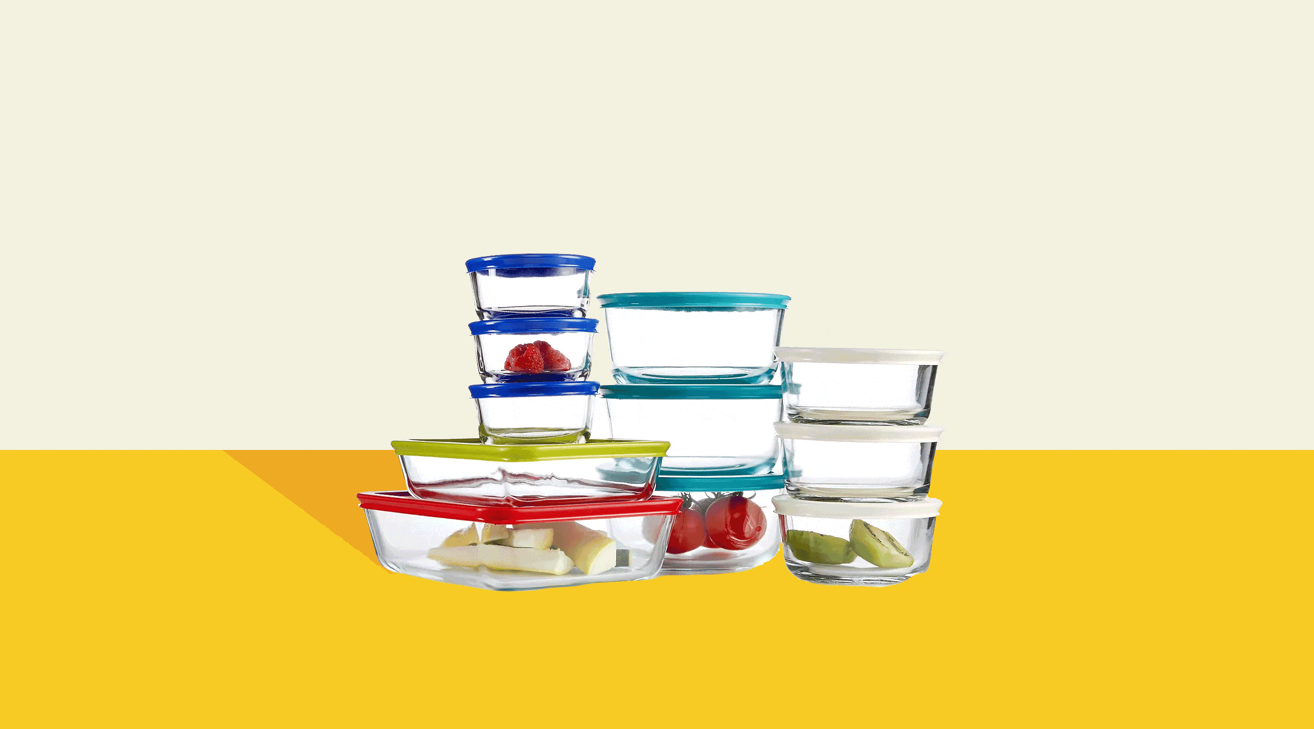 Anchor Hocking TrueSeal 4-pc. Rectangle Glass Food Storage Container Set