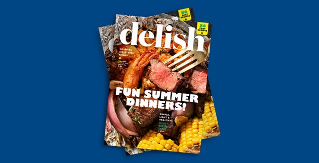 delish fun summer dinners magazine