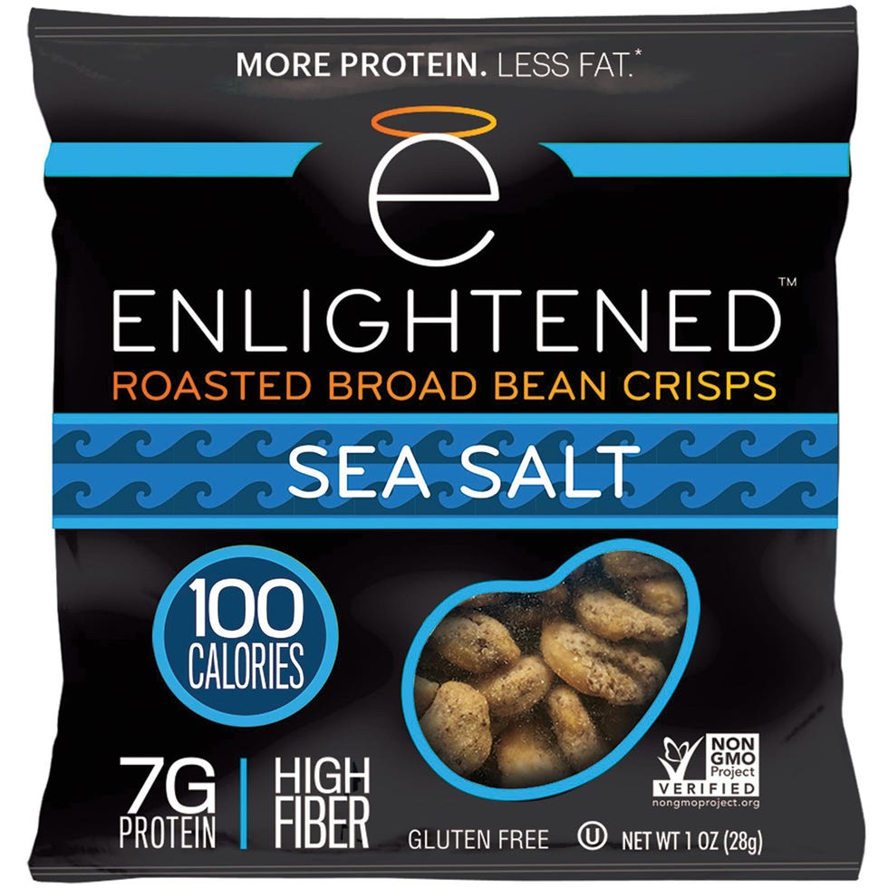 Enlightened Roasted broad bean crisps