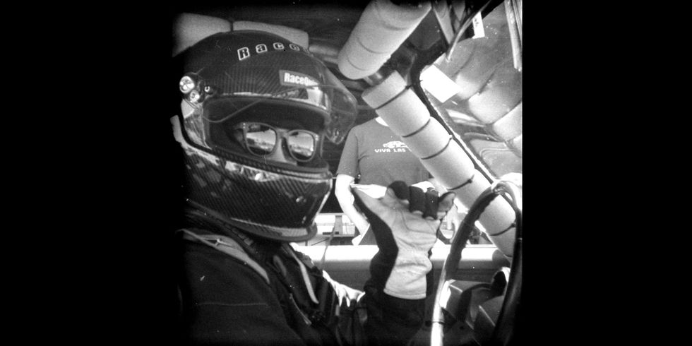 chevrolet vega race car photographed with technicolor technipak 1 camera