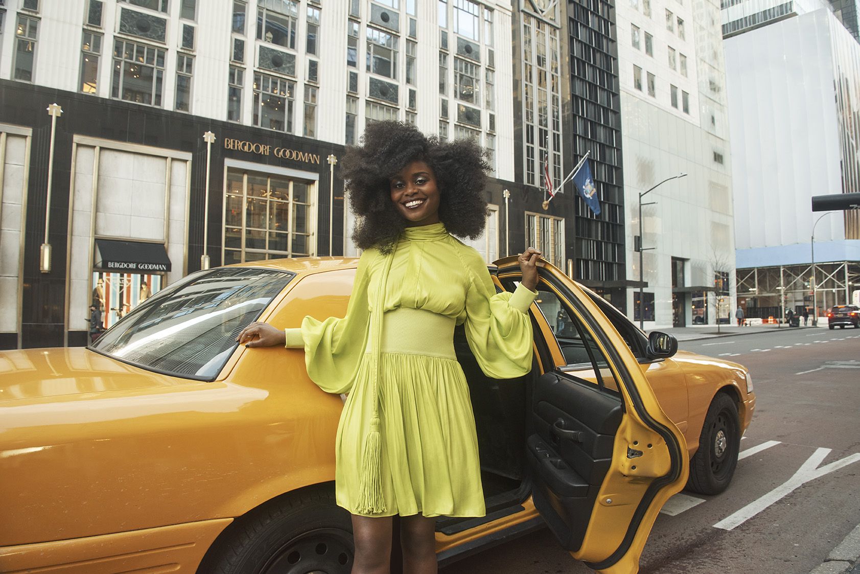 Bergdorf Goodman Honors the '70s in Campaign with Denée Benton