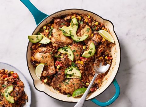 one pan chicken and quinoa