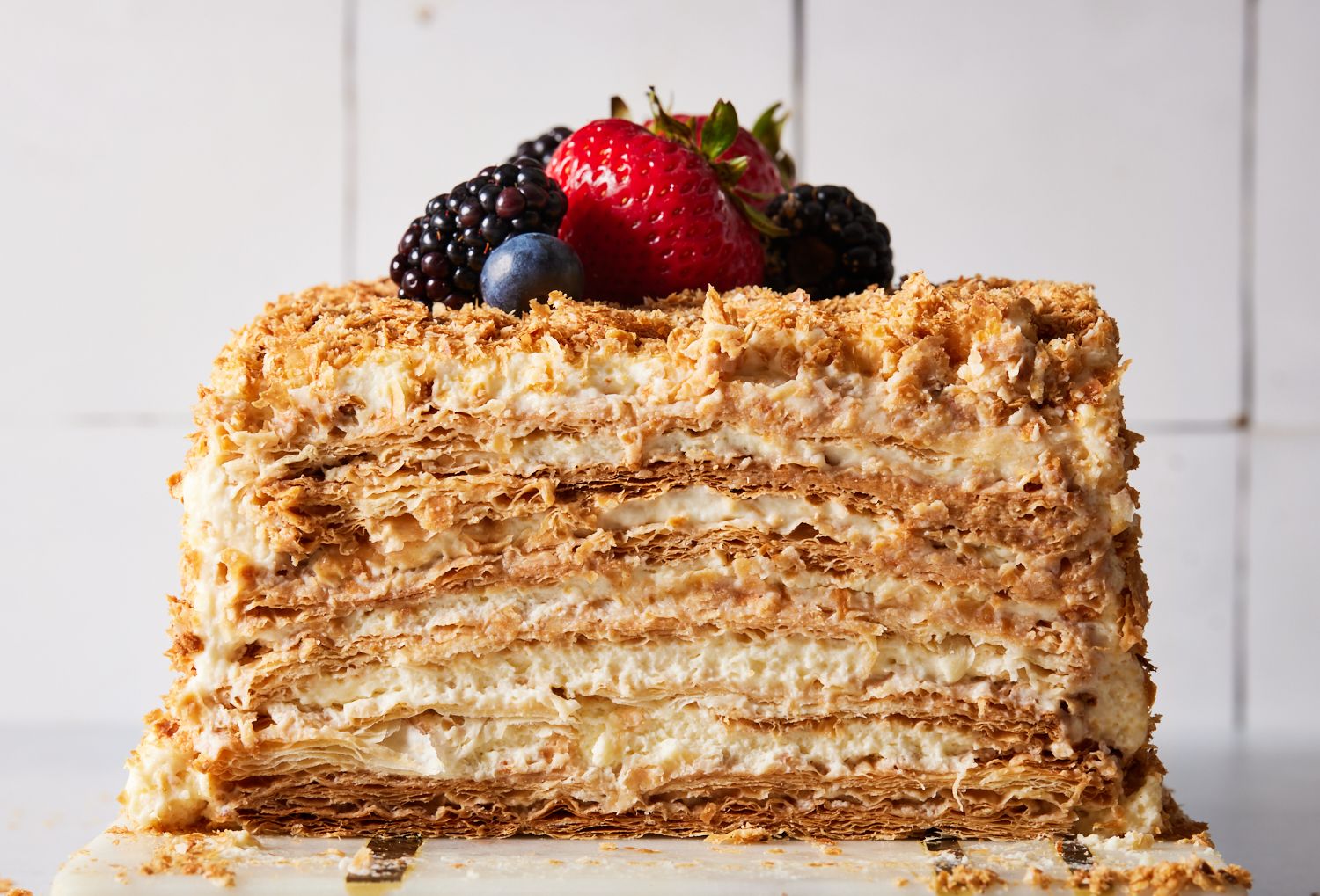 Best Napoleon Cake Recipe - How to Make Napoleon Cake
