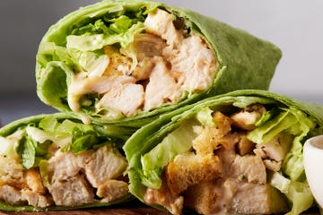 chicken caesar wrap