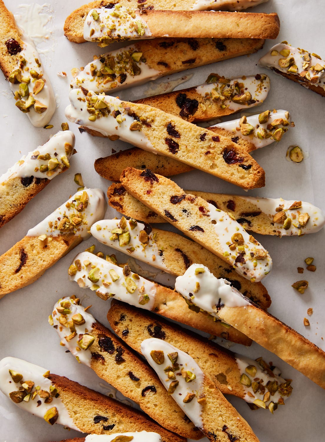 Nothing Ends A Meal Quite Like White Chocolate Cranberry Orange Biscotti