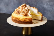 lemon meringue cheesecake
