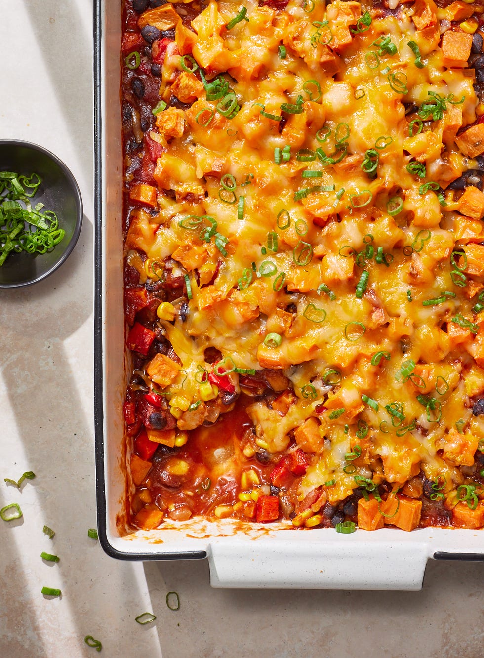 chili cheese sweet potato casserole