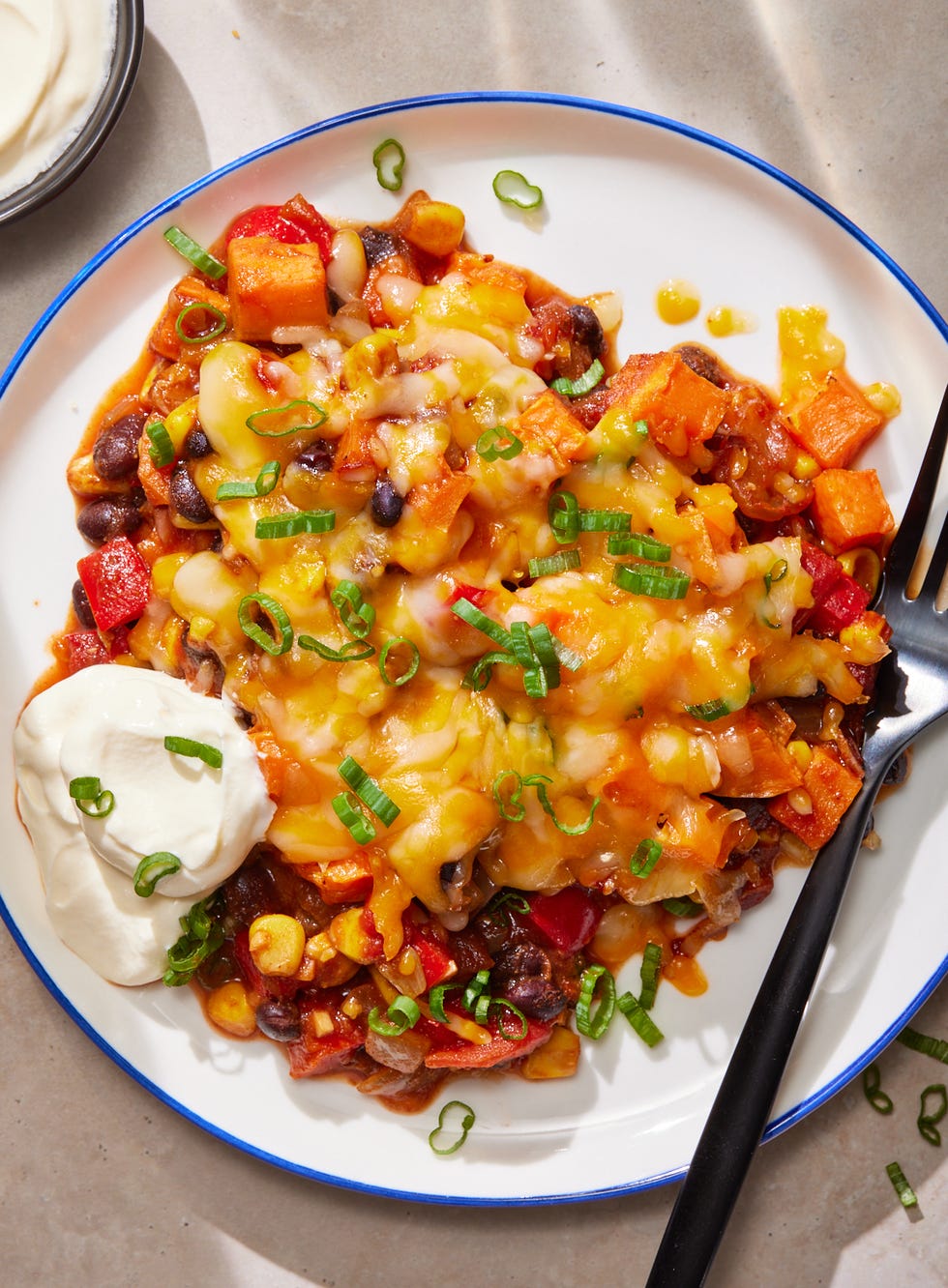 chili cheese sweet potato casserole