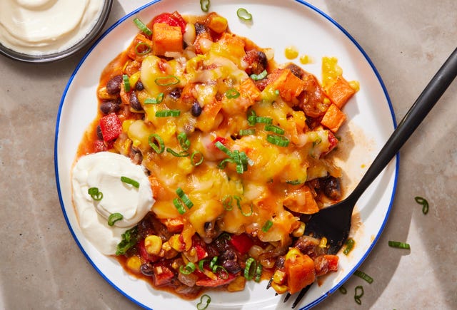 chili cheese sweet potato casserole