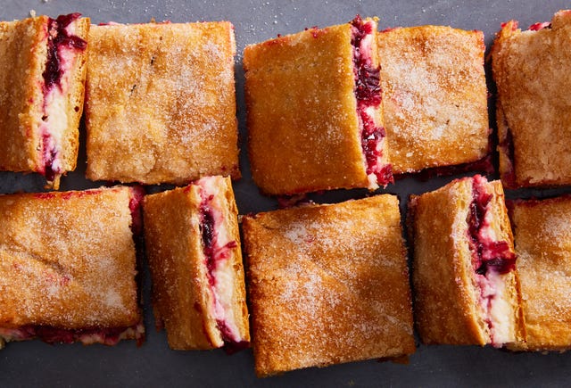 lemon cranberry cheesecake bars