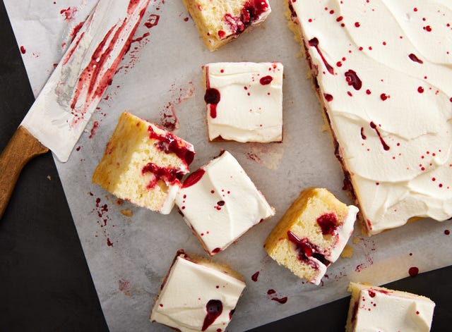 vampire poke cake