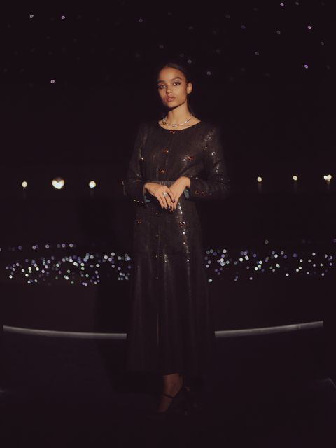 whitney peak at the chanel dinner to celebrate the 1932 high jewelry collection