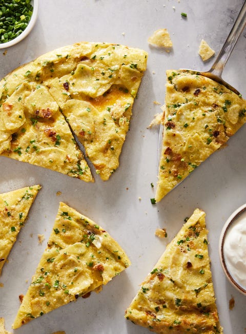 potato chip frittata