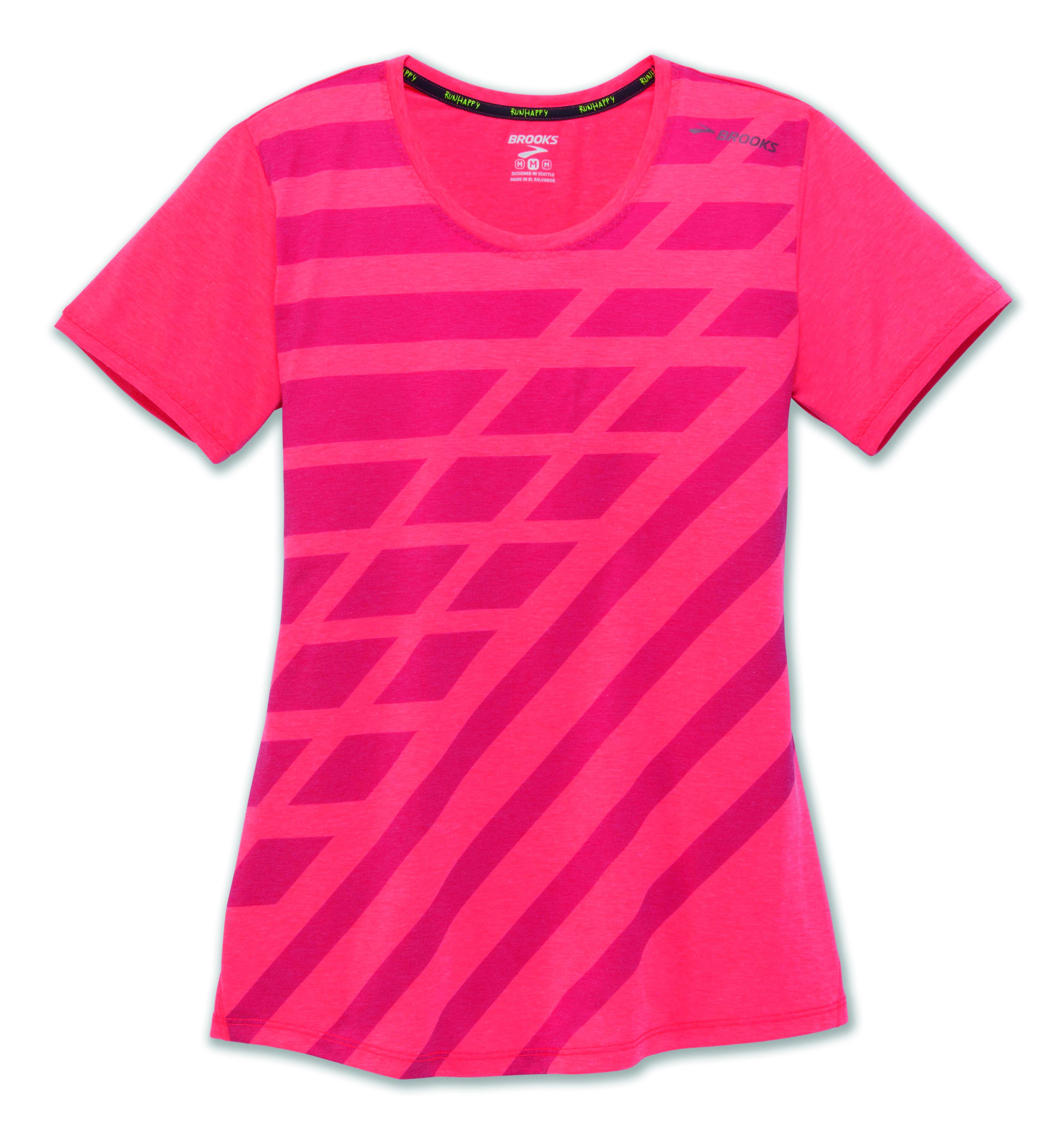 Clothing, T-shirt, Pink, Sleeve, Active shirt, Product, Magenta, Top, 