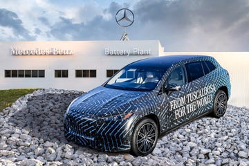 Mercedes Opens Battery Factory in Alabama for Its Electric SUVs