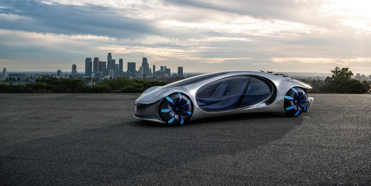 It’s Alive! We Ride in the Mercedes-Benz Vision AVTR Concept