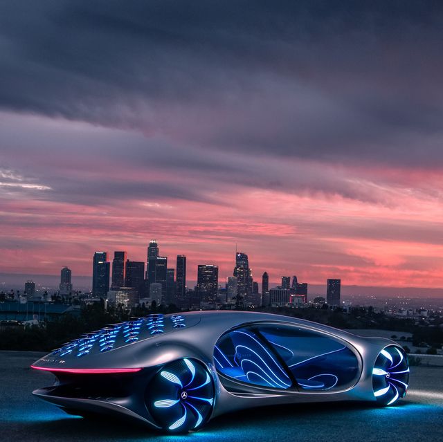 We Drive the Mercedes-Benz Vision AVTR Concept Car from Avatar