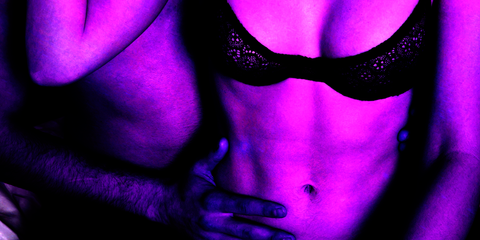 Purple, Violet, Blue, Muscle, Pink, Electric blue, Flesh, Magenta, Photography, Abdomen, 