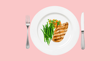 a plate of food