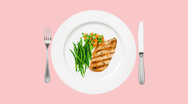a plate of food