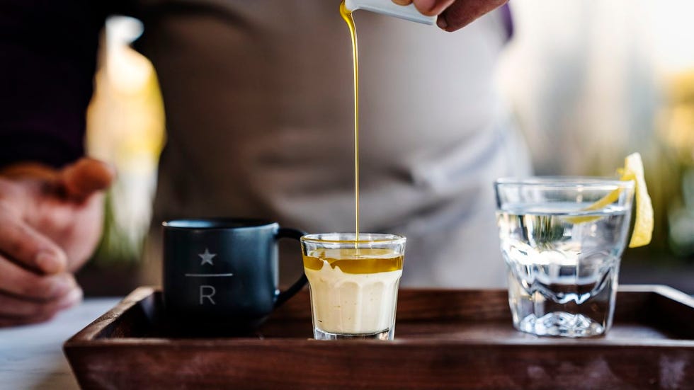 starbucks olive oil coffee