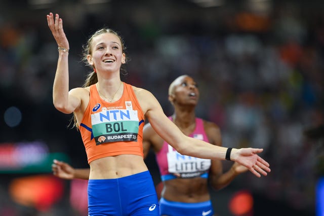 femke bol wereldkampioen 400 meter horden