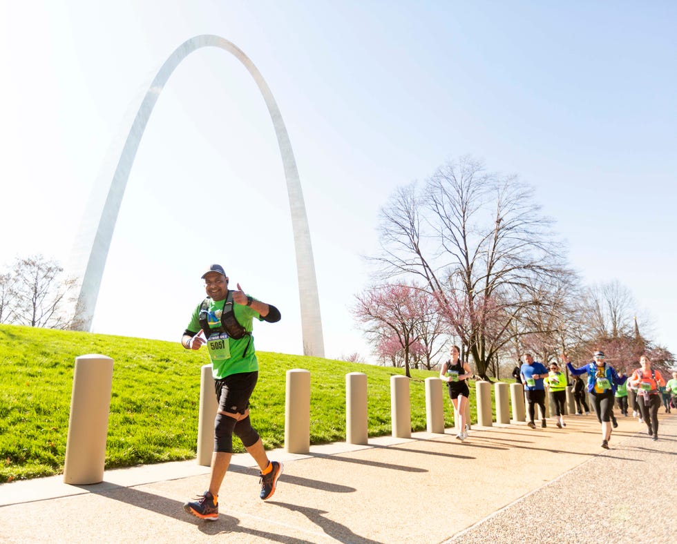 sunday, april 2, 2023 this is the go! st. louis marathon photo by jerry naunheim jr. best national park half marathons runner's world magazine