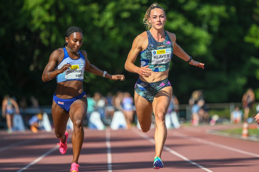 lieke klaver 100 meter oordegem