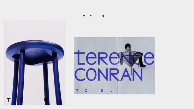 the conran shop visual identity by pentagram