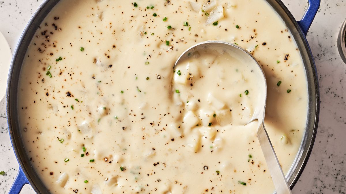 The BEST Potato Soup!