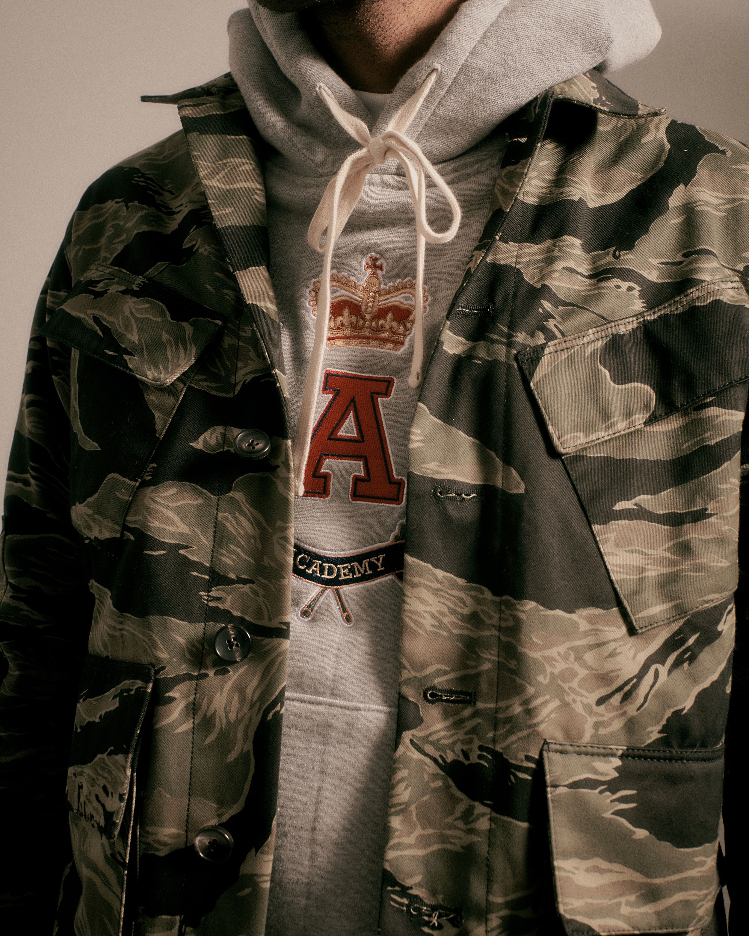 Academy camo online jacket