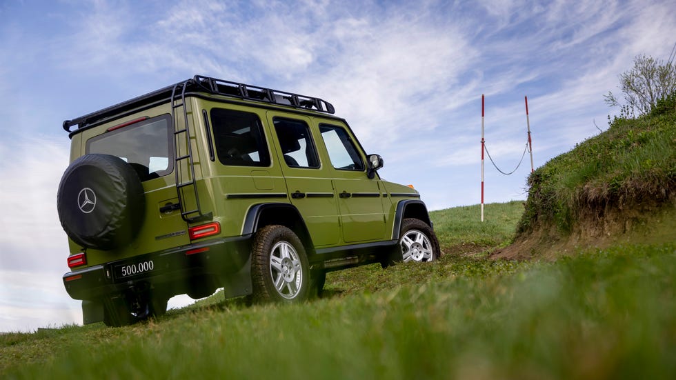 mercedes benz classe g 500000 marque vue arrière