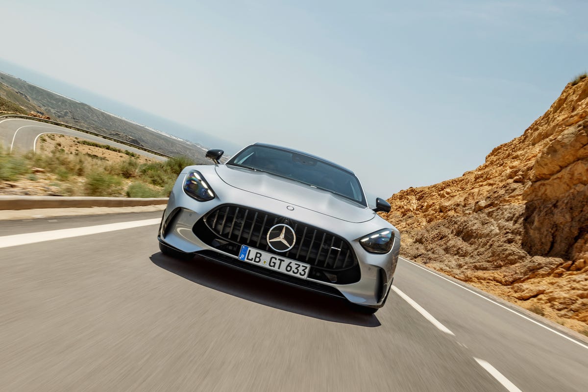 The 2024 Mercedes-AMG GT Weighs 4343 Pounds