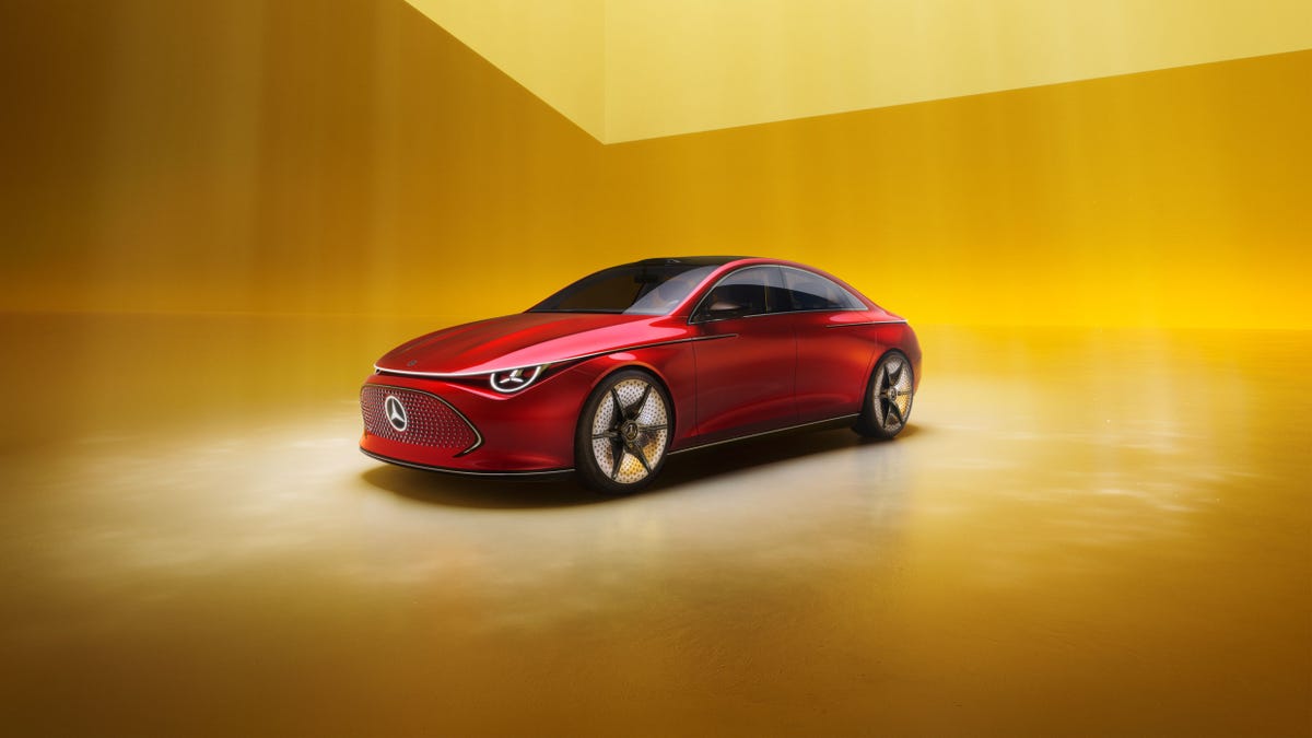 Mercedes-Benz unveils electric concept CLA with 750km range