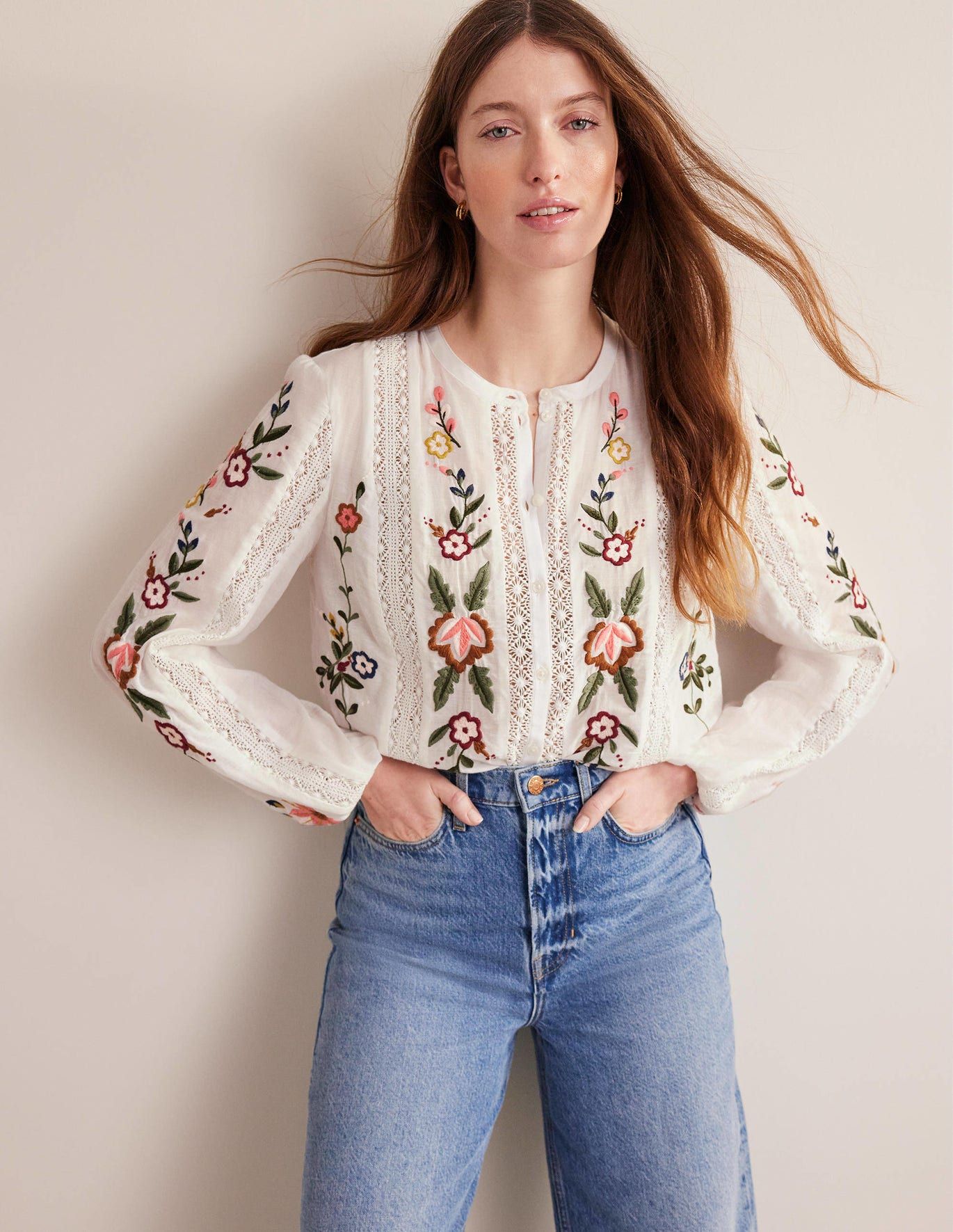 Embroidered blouses 2023: 9 stylish tops to buy now