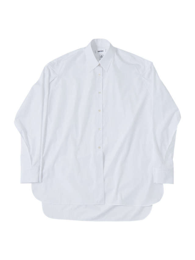 a white t shirt with a white collar