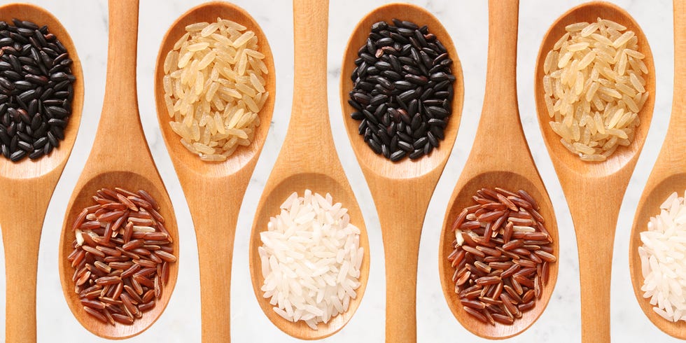 a group of different types of food