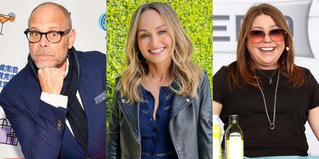 alton brown, giada de laurentiis, rachael ray