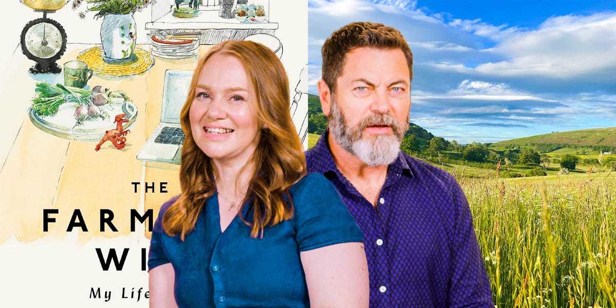 Nick Offerman And Helen Rebanks Share Life Lessons From Working On A Farm