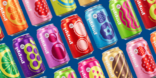 a group of colorful cookies